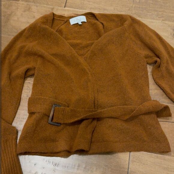 L’Academie Mara Cardigan in Tan - Picture 3 of 4